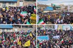 جشن باشکوه ۴۴ سالگی انقلاب در دماوند/ حماسه تماشایی ۲۲ بهمن در ۵ شهر+ گزارش تصویری