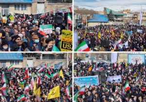 جشن باشکوه ۴۴ سالگی انقلاب در دماوند/ حماسه تماشایی ۲۲ بهمن در ۵ شهر+ گزارش تصویری