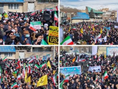جشن باشکوه ۴۴ سالگی انقلاب در دماوند/ حماسه تماشایی ۲۲ بهمن در ۵ شهر+ گزارش تصویری