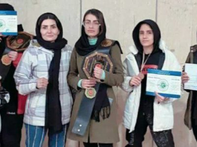 کسب ۷ مدال رنگین دختران کیک بوکسینگ کار دماوند و رودهن+ تصاویر