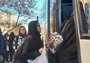 اعزام ۱۰۰ دانشآموز دختر رودهنی به اردوی راهیان نور+ تصاویر