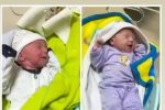 عکس| تولد ۲ نوزاد در بیمارستان سوم شعبان دماوند