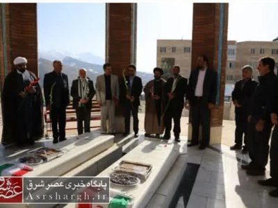 برگزاری ششمین سالگرد تدفین شهدای گمنام در دانشگاه آزاد اسلامی دماوند+ تصاویر