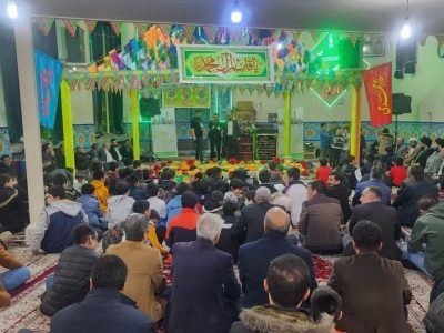 برگزاری جشن باشکوه میلاد حضرت ولیعصر (عج) در شهرک کریتون رودهن+ تصاویر