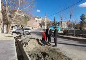 بررسی آخرین وضعیت پروژه‌های عمرانی شهر کیلان/ اجرای پروژه‌های عمرانی در ایام عید ادامه دارد+ تصاویر