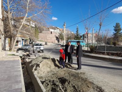 بررسی آخرین وضعیت پروژههای عمرانی شهر کیلان/ اجرای پروژههای عمرانی در ایام عید ادامه دارد+ تصاویر