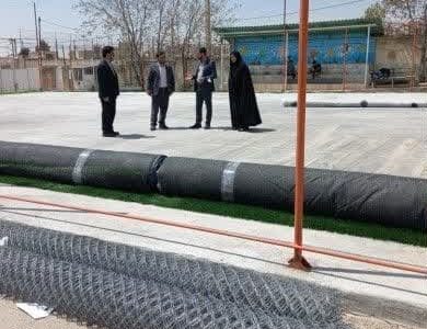 بررسی روند اجرای طرح سردار سلیمانی در ۲ مدرسه دماوند+ تصاویر