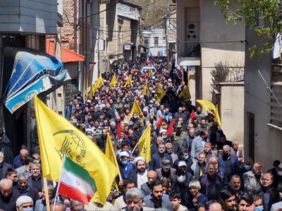 فریاد طنین آزادی قدس در شهرهای دماوند/ حماسه دیدنی در حمایت از آرمانهای فلسطین+ تصاویر