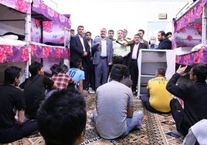 بازدید رئیس کل دادگستری استان تهران از زندان دماوند/ ۳۲ زندانی ندامتگاه دماوند آزاد شدند+ تصاویر