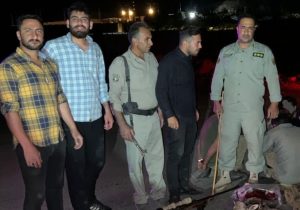 عملیات شبانه محیطبانان در منطقه شکارممنوع دماوند/ ۵ شکارچی مسلح بازداشت شدند