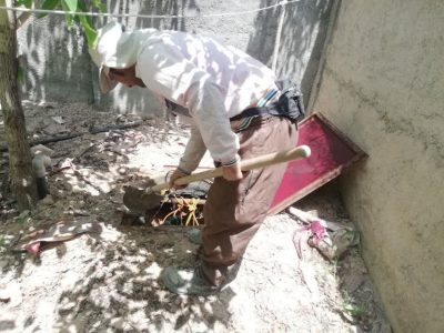 پر کردن ۶ حلقه چاه غیرمجاز در دماوند