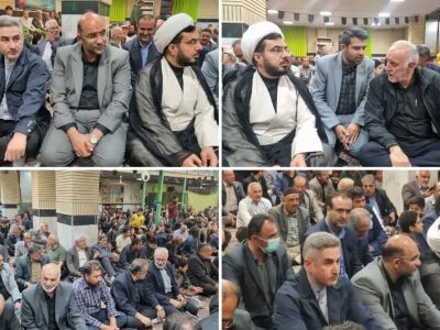 برگزاری بیست و دومین یادواره شهدای گرانقدر شهر آبسرد و حومه+ تصاویر