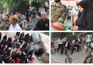 برگزاری مراسم «آبروی کوچه و افتخار محله» در روستای جورد+ تصاویر