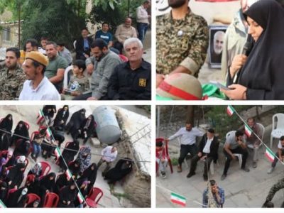 برگزاری مراسم «آبروی کوچه و افتخار محله» در روستای جورد+ تصاویر