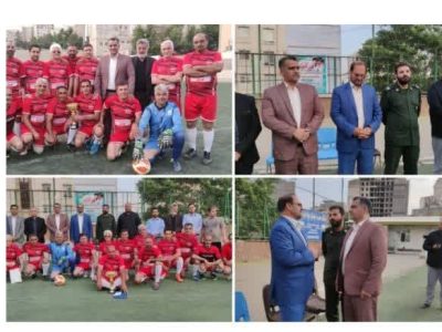 قهرمانی تیم فوتبال پیشکسوتان البرز دماوند در مسابقات فوتبال جام سوم خرداد