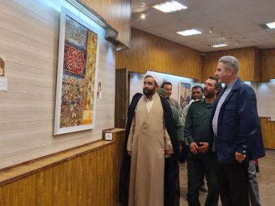 نمایشگاه نقاشی «آشنای غریب» در دماوند گشایش یافت+ تصاویر