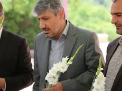 تجدید میثاق شهردار جدید دماوند با آرمان‌های شهدا+ تصاویر