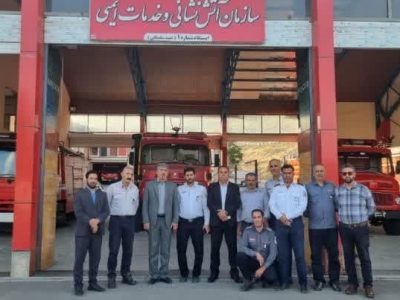 بررسی وضعیت ساختمان آتش‌نشانی و ماشین‌آلات شهرداری دماوند+ تصاویر