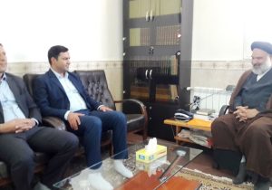 دیدار مسئولان قضایی شهرستان دماوند با امام جمعه آبسرد