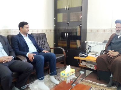 دیدار مسئولان قضایی شهرستان دماوند با امام جمعه آبسرد