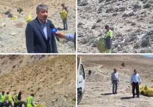 ادامه اجرای طرح پویش بیزباله و پاکسازی نقاط آلوده در دماوند/ جلوگیری از تخلیه نخاله در اراضی بالادست بلوار یادگار امام دماوند+ تصاویر