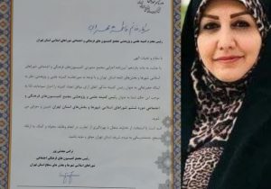 «فاطمه مهرابی» رئیس کمیته علمی و پژوهشی مجمع کمیسیونهای فرهنگی و اجتماعی شوراهای اسلامی استان تهران شد