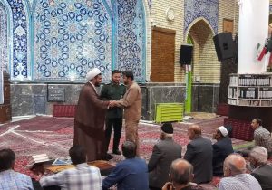 «صالح نوری» فرمانده پایگاه شهید مصطفی خمینی مسجد جامع شهر دماوند شد