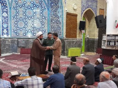 «صالح نوری» فرمانده پایگاه شهید مصطفی خمینی مسجد جامع شهر دماوند شد