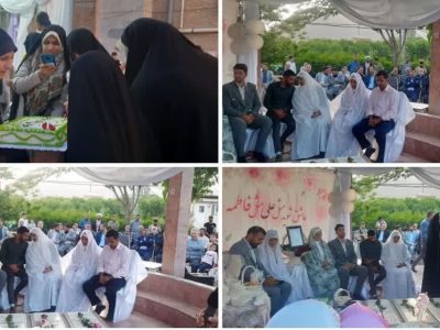 عقد زوجهای جهادی، نخبه و بسیجی در دماوند+ تصاویر