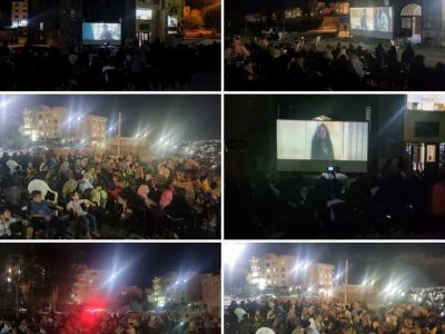 اکران مردمی فیلم «دسته دختران» در دماوند+ تصاویر