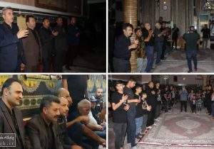 عطر و بوی کربلا در کوچه‌پس‌کوچه‌های دماوند/ پرچم عزای حسین (ع) اهتزاز شد+ تصاویر