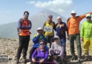 صعود کوهنوردان گروه کوهنوردی سوریا دماوند به ۹ قله اصلی خط الراس دو برار+ تصاویر