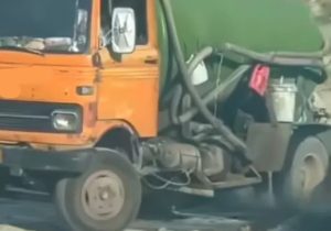 اعلام جرم محیط زیست علیه عامل تخلیه فاضلاب در حاشیه جاده کمربندی رودهن