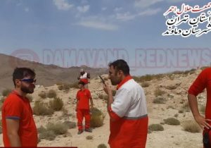 نجات فرد سقوط کرده در دره زرشکچال روستای گرمابسرد
