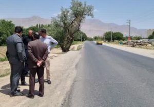 بازدید معاون راهداری کشور از محورهای دماوند/ تخصیص اعتبار برای روکش آسفالت محورهای روستایی+ تصاویر