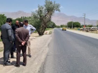 بازدید معاون راهداری کشور از محورهای دماوند/ تخصیص اعتبار برای روکش آسفالت محورهای روستایی+ تصاویر