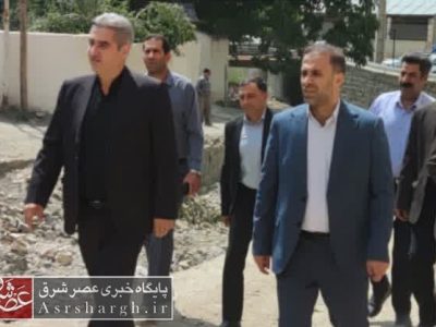 بازدید از پروژه احداث دیوار ساحلی روستای هویر+تصاویر