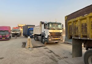 رسیدن کامیون‌های موکب امام حسن مجتبی (ع) شهرستان دماوند به مرز مهران