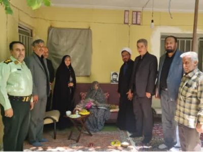 دیدار مسئولان با خانواده معظم شهید «مظاهر حبیبی» در دماوند+ تصاویر