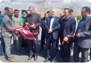 بهرهبرداری از روکش آسفالت محور روستایی مقانک و گرمابسرد + تصاویر