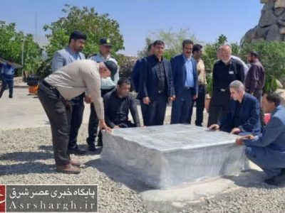 افتتاح پروژه‌های هفته دولت در شهر آبسرد+تصاویر