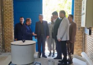 تصفیه‌خانه فاضلاب ناحیه صنعتی آیینه‌ورزان دماوند بهره‌برداری شد+تصاویر