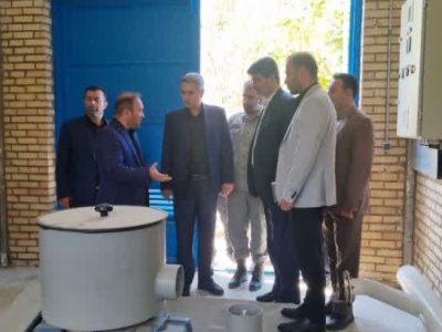 تصفیه‌خانه فاضلاب ناحیه صنعتی آیینه‌ورزان دماوند بهره‌برداری شد+تصاویر