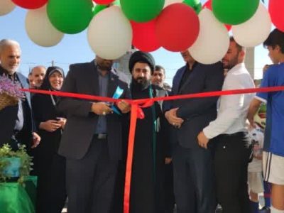 چهارمین زمین مینی فوتبال چمن مصنوعی مدارس رودهن افتتاح شد+ تصاویر