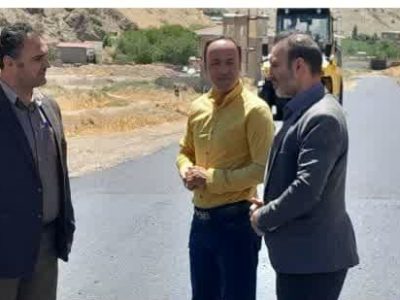 اتمام پروژه آسفالت محور روستای گرمابسرد+ تصاویر