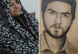 مادر بزرگوار پاسدار شهید آقارضایی به فرزند شهیدش پیوست