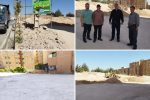 پیشرفت فیزیکی فاز اول احداث زمین چمن مصنوعی مینی فوتبال مسکن مهر دماوند