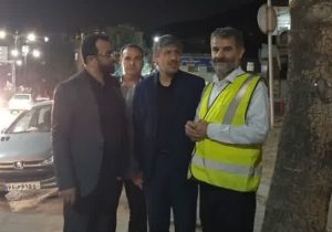 نظارت میدانی شهردار دماوند از روند اجرای عملیات حفاری و کابلکشی فیبرنوری+ تصاویر