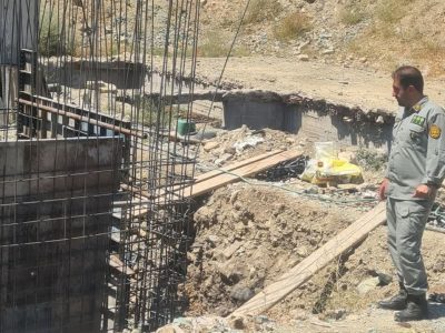 جمع‌آوری محل غیرمجاز دپو موقت و جداسازی پسماند خشک در رودهن