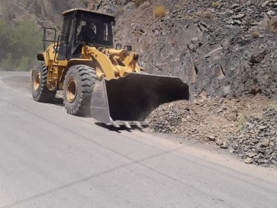 از زیرسازی برای آسفالت محور دلیچایی به هویر تا جانمایی ۶۳ فقره انشعاب گاز در روستای مومج+ تصاویر